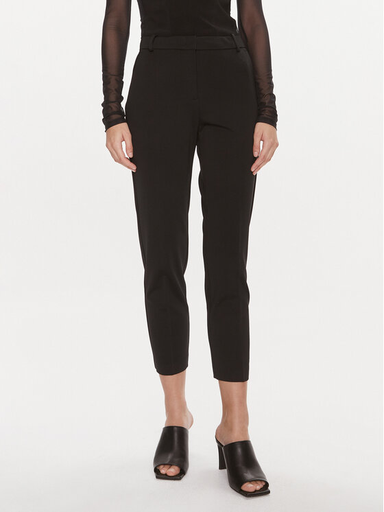 PINKO Pinko Pantaloni din material Bello 100155 A1L4 Negru Slim Fit