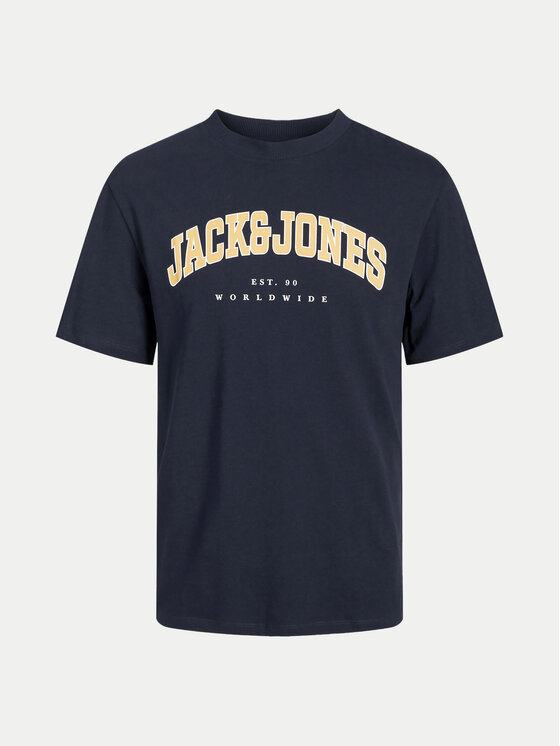 Jack & Jones Junior Jack & Jones Junior Tricou Caleb 12258924 Bleumarin Relaxed Fit