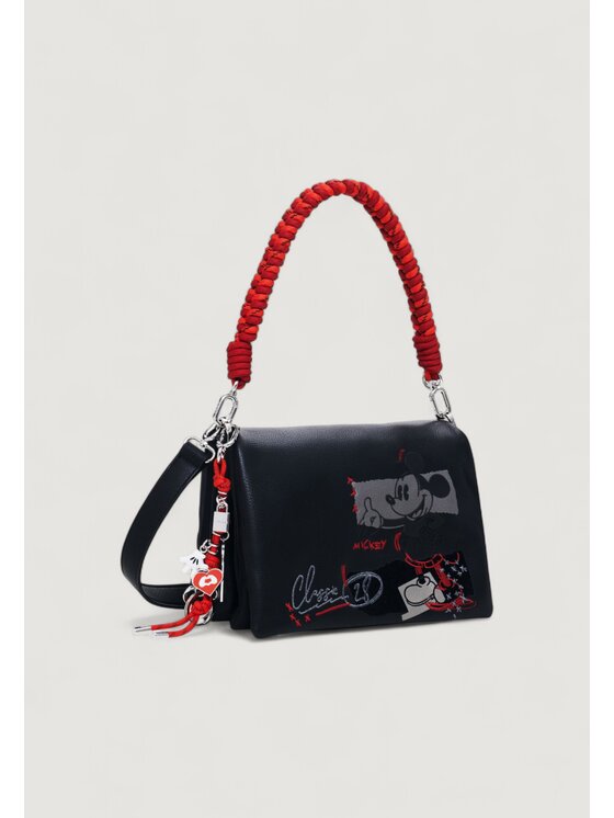 Desigual Desigual Τσάντα BAG_MICKEY ROCK DORTMUND Μαύρο