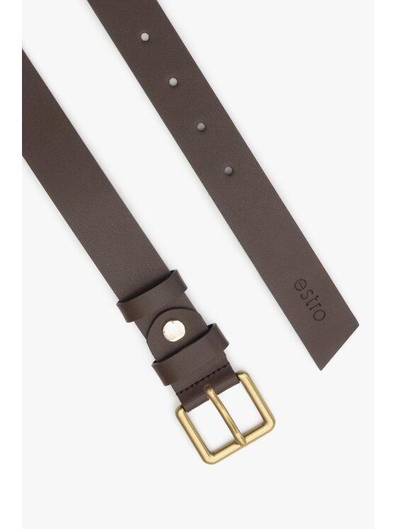 Estro Estro Dámsky opasok ER00113196 Hnedá