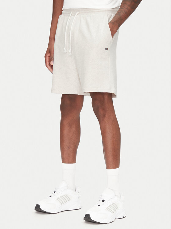 Tommy Jeans Tommy Jeans Sport rövidnadrág Entry Graphic DM0DM21369 Bézs Regular Fit