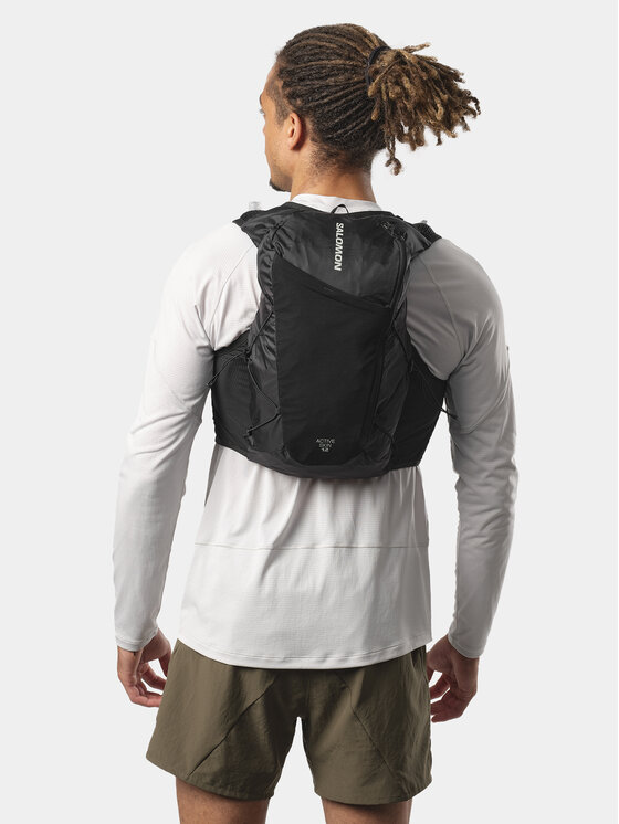 Salomon Salomon Яке без ръкави за бягане Active Skin 12 No Flasks LC2205700 Черен