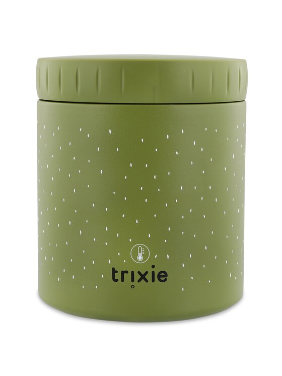 Trixie Baby Trixie Baby Termos obiadowy Termiczny pojemnik na jedzenie 500 ml - Dinozaur Zielony