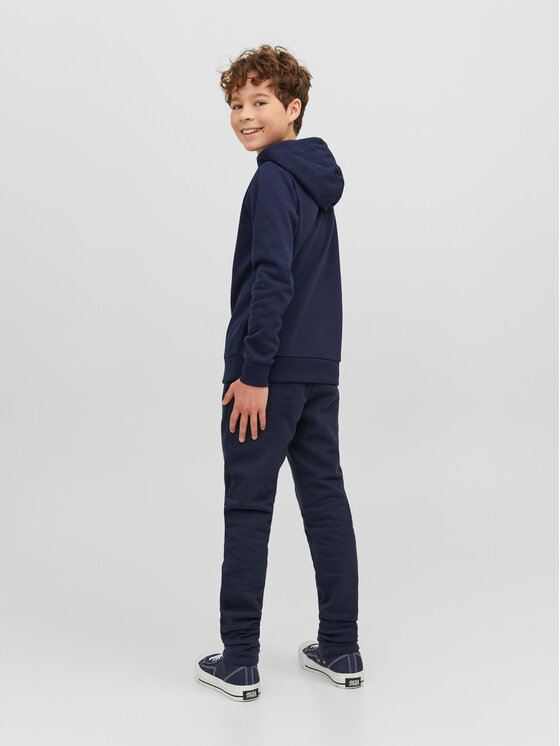 Jack&Jones Junior Jack&Jones Junior Pulóver 12237172 Sötétkék Regular Fit