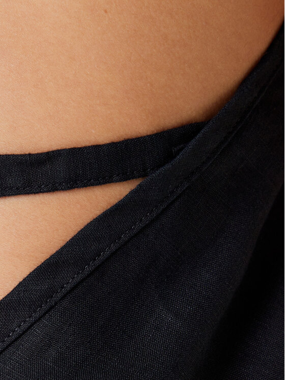 United Colors Of Benetton United Colors Of Benetton Rochie de vară 4AGHDV0BF Negru Regular Fit