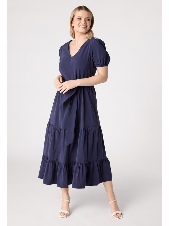 QUIOSQUE QUIOSQUE Každodenné šaty 4VF001 Tmavomodrá Regular Fit