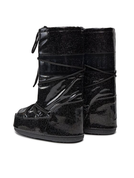 Moon Boot Moon Boot Śniegowce Glitter 14028500001 S Czarny