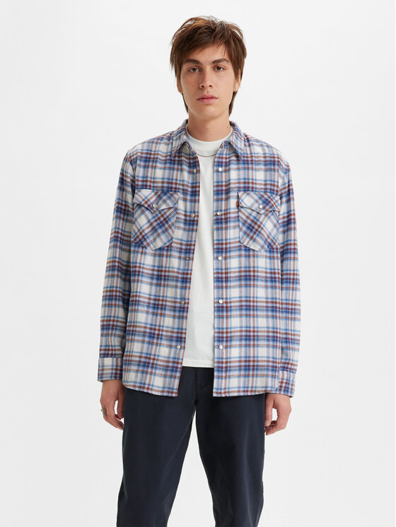 Levi's® Levi's® Cămașă Western A19190022 Alb Loose Fit