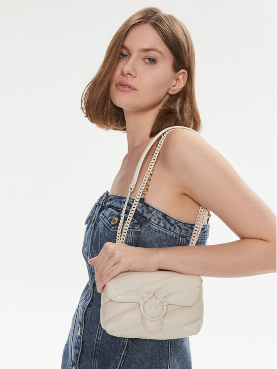 PINKO Pinko Torbica Love Puff Baby PE 24 PLTT 100040 A1JO Écru