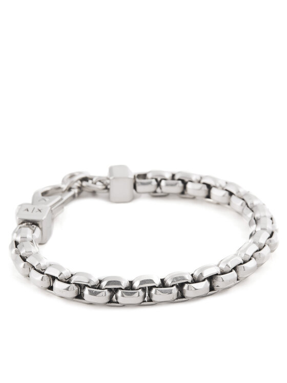 Armani Exchange Armani Exchange Bransoletka AXG0045040 Srebrny