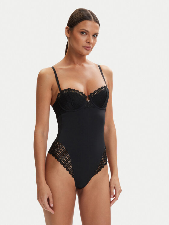 BOSS Body Guipure 50561173 Negru