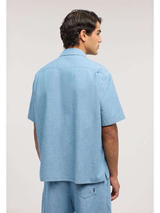 Trussardi Trussardi Camicia 54058000037N0DJ Turchese Regular Fit