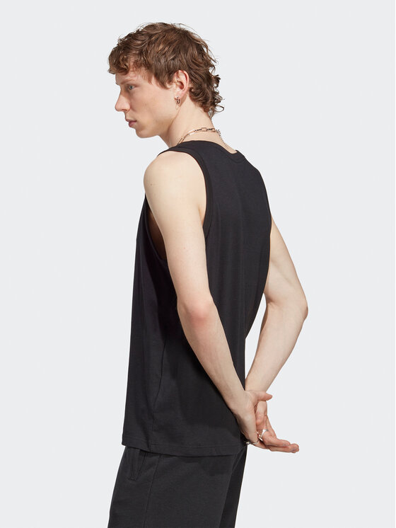 adidas adidas Tank top Essentials+ Made With Hemp Tank Top HR8619 Czarny Slim Fit