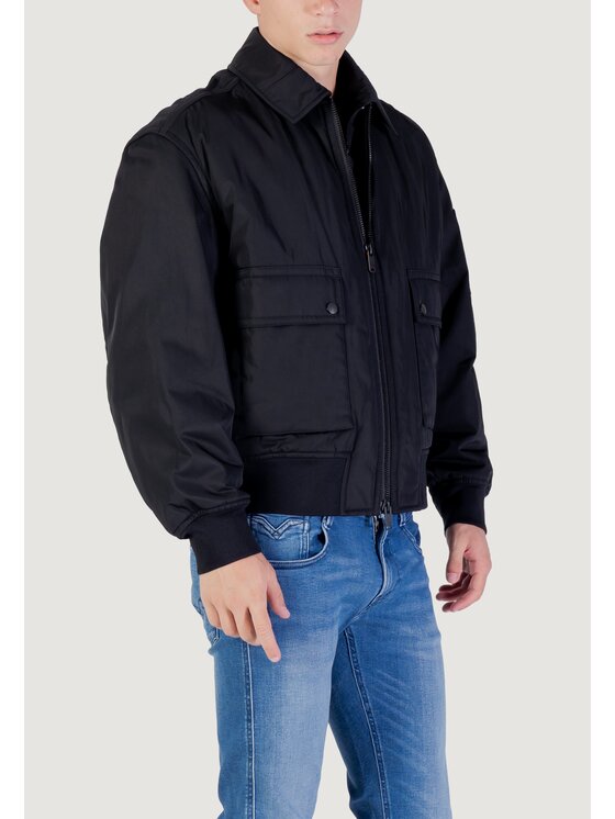 BOSS BOSS Kurtka puchowa Oking 10272912 01 Czarny Classic Fit
