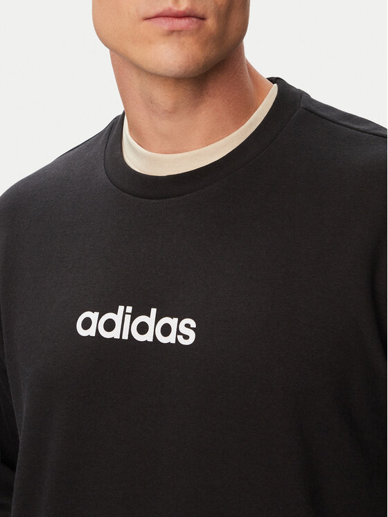 adidas adidas Jopa Essentials Linear Fleece JM1759 Črna Regular Fit