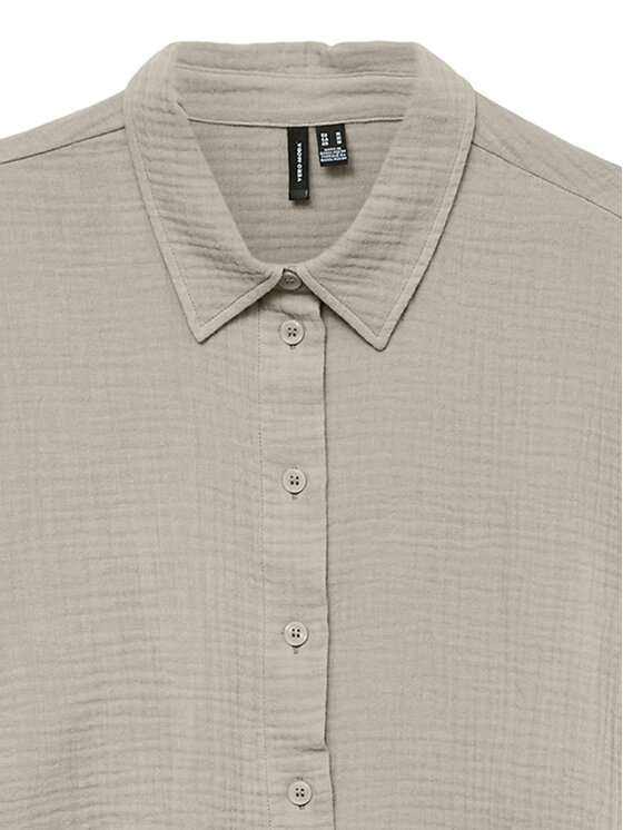 Vero Moda Vero Moda Camicia Natali 10279685 Beige Standard Fit