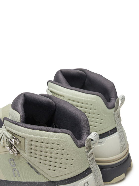 On On Pārgājienu apavi Cloudrock 2 Waterproof 6397666 Zaļš