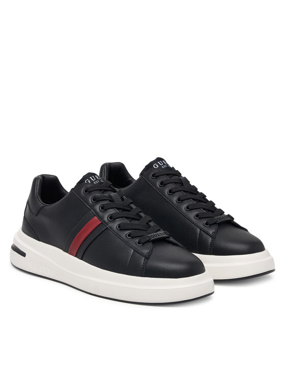 Guess Guess Sneakersy FMFEAL LEA12 Czarny