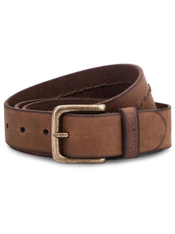 Napapijri Ceinture homme Palaka N0YI5L 110 Marron Modivo