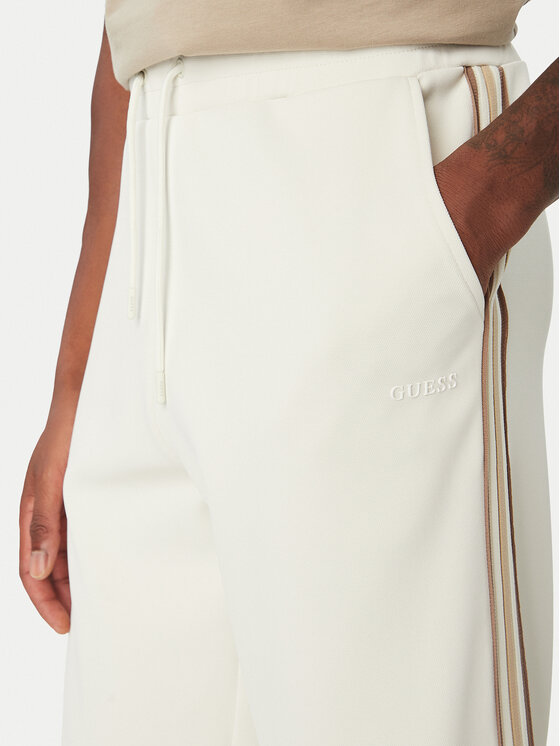 Guess Guess Pantaloni da tuta Z6YB19 K5011 Crema Regular Fit