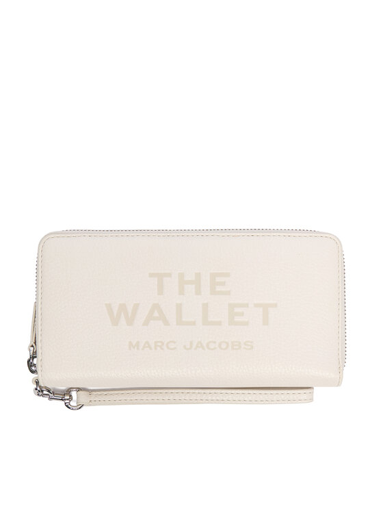 Marc Jacobs Marc Jacobs Γυναικείο Πορτοφόλι The Leather Continental 2P4SMP015S02 Εκρού