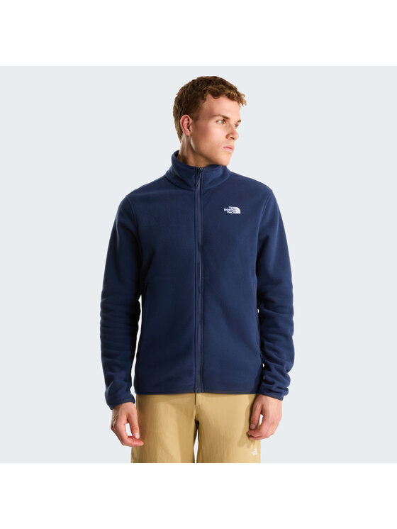 The North Face The North Face Polar 100 Glacier Granatowy Regular Fit