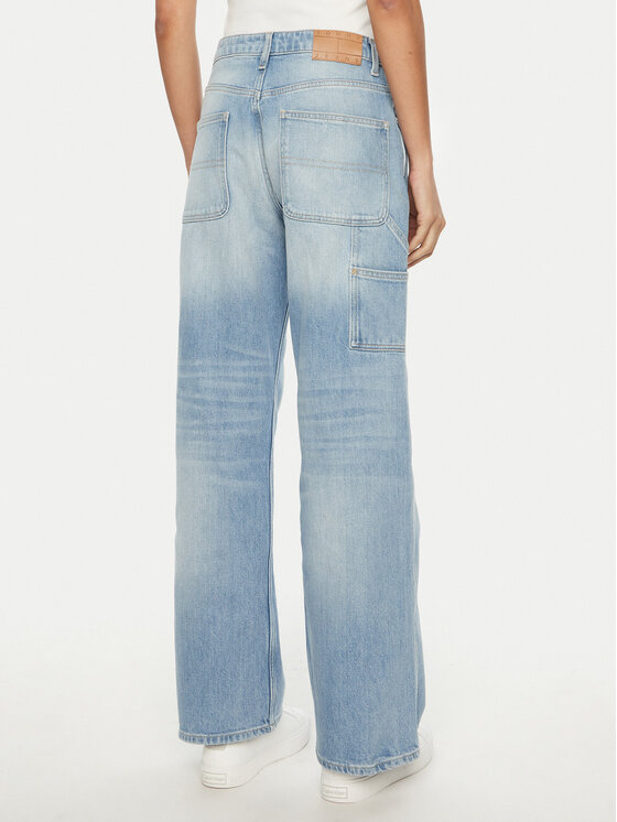 Tommy Jeans Tommy Jeans Jeansy Mia DW0DW19572 Modrá Relaxed Fit