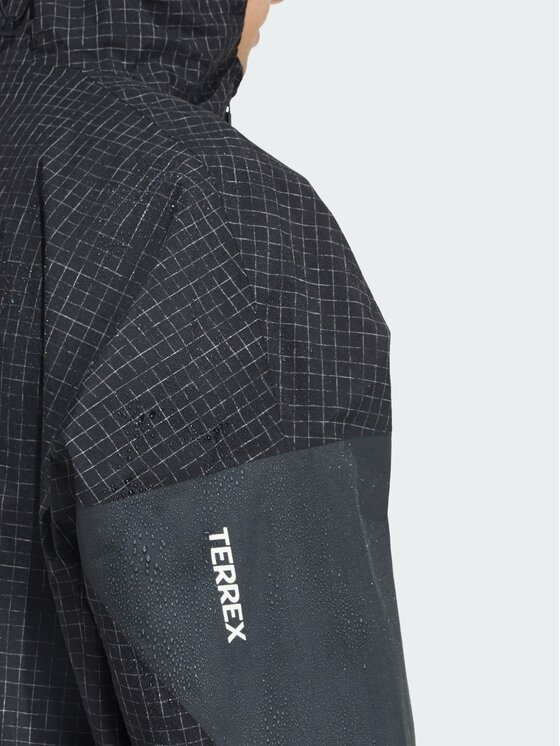 adidas adidas Kurtka outdoor 162933 Czarny Loose Fit
