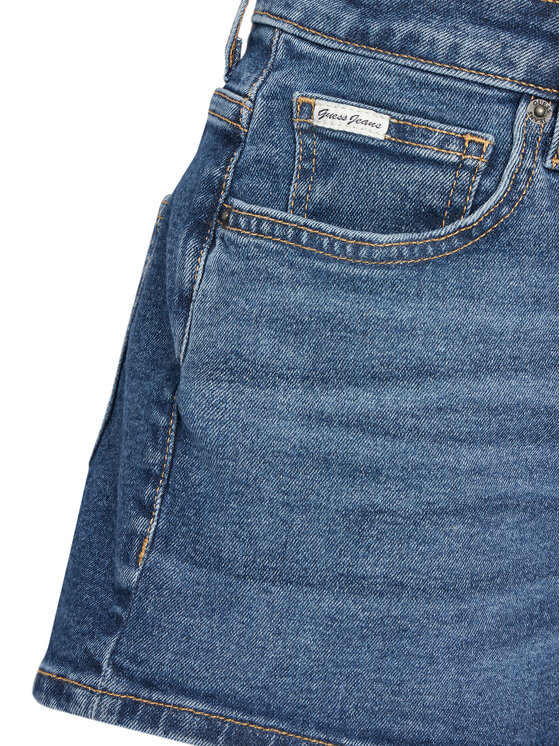 Guess Jeans Guess Jeans Джинсові шорти W5YD0Y D5R11 Голубий Regular Fit