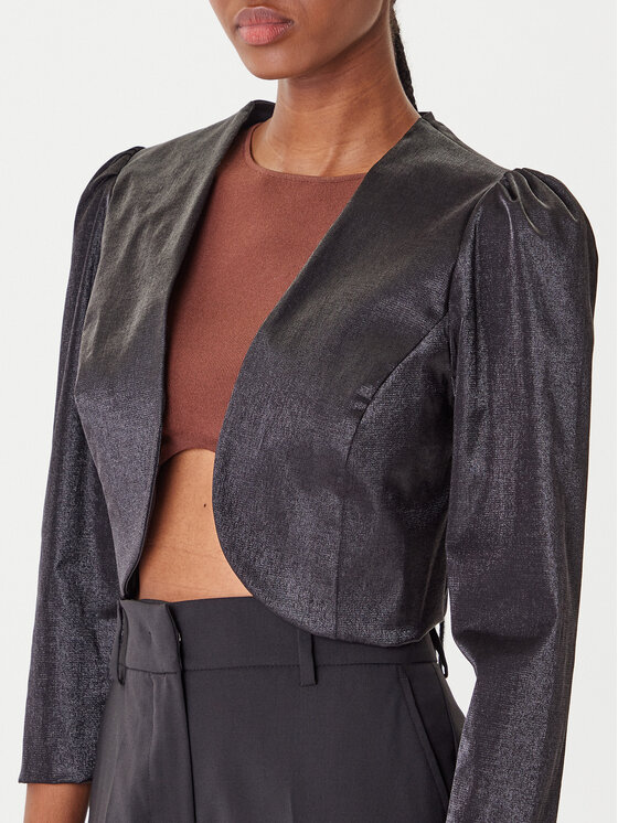 Rinascimento Rinascimento Bolero CFC0125033003 Črna Regular Fit