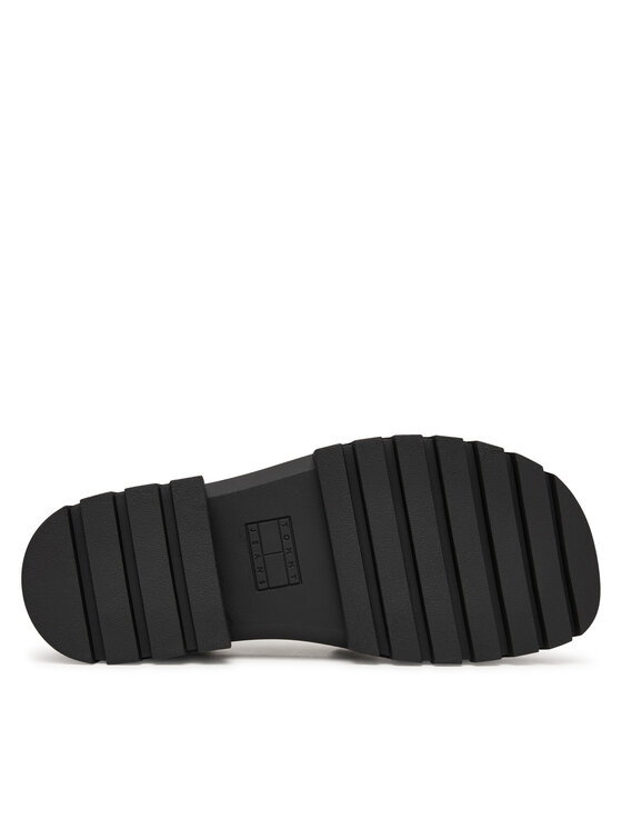 Tommy Jeans Tommy Jeans Sandały Tjw Fisherman Leather Max Sandal EN0EN02943 Czarny