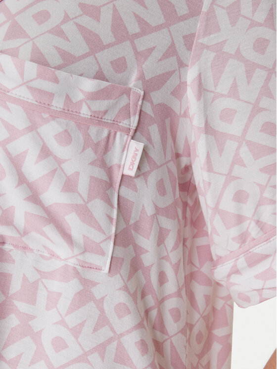 DKNY DKNY Piżama YI50058 Różowy Regular Fit
