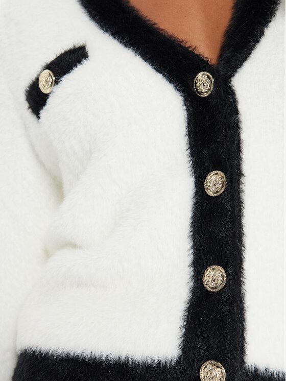Morgan Morgan Cardigan 242-MOGUIN Bianco Regular Fit