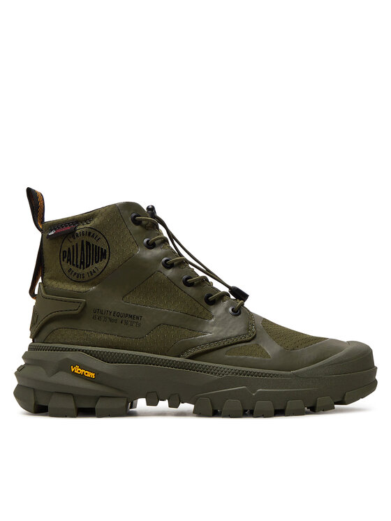 Palladium Palladium Schnürschuhe Pallarider Wpa 74343-325-M Khakifarben
