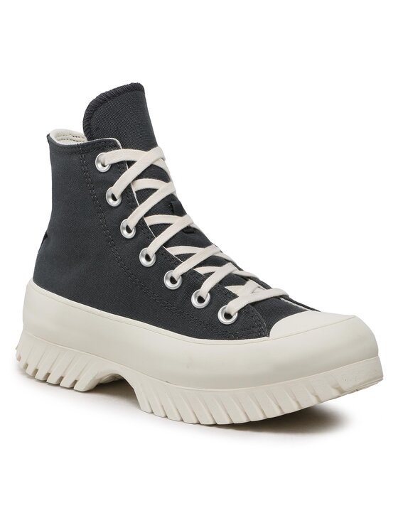 Converse Členková obuv Chuck Taylor All Star Lugged 2.0 Hi A01368C Sivá