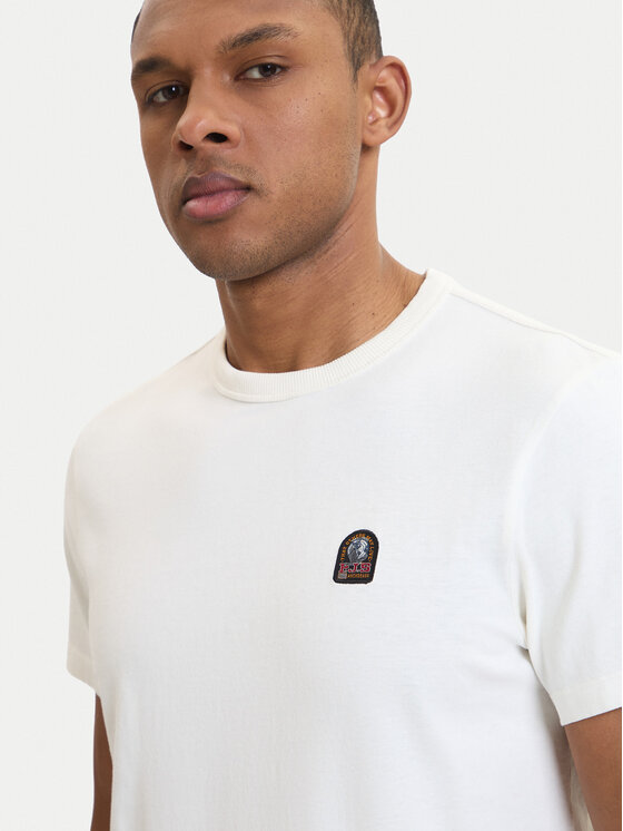 Parajumpers Parajumpers T-krekls Elio 26SMPMTSRJ02 Balts Regular Fit