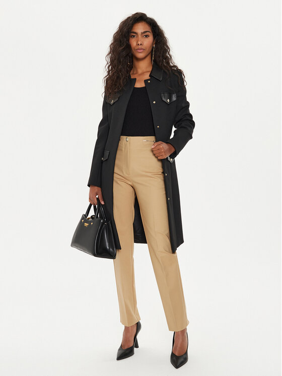 Marciano Guess Marciano Guess Штани з тканини Alice 4YGB09 7124A Бежевий Regular Fit