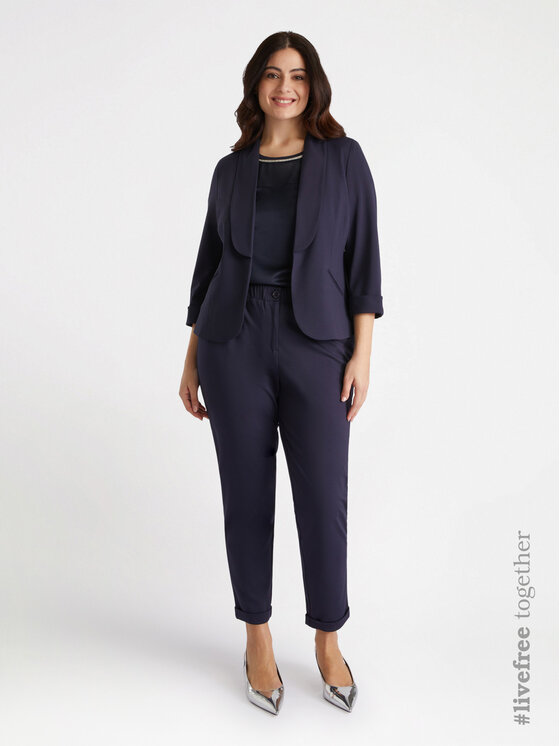 Fiorella Rubino Fiorella Rubino Felpa G836L008070N034 Blu Regular Fit