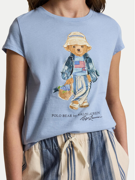 Polo Ralph Lauren Polo Ralph Lauren T-shirt 313A11759002 Celeste Regular Fit