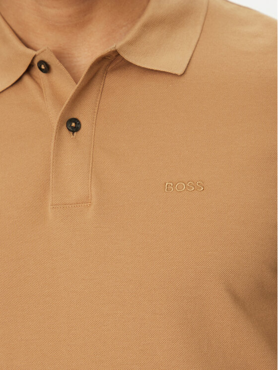 BOSS BOSS Polo Pallas 50468362 Beżowy Regular Fit