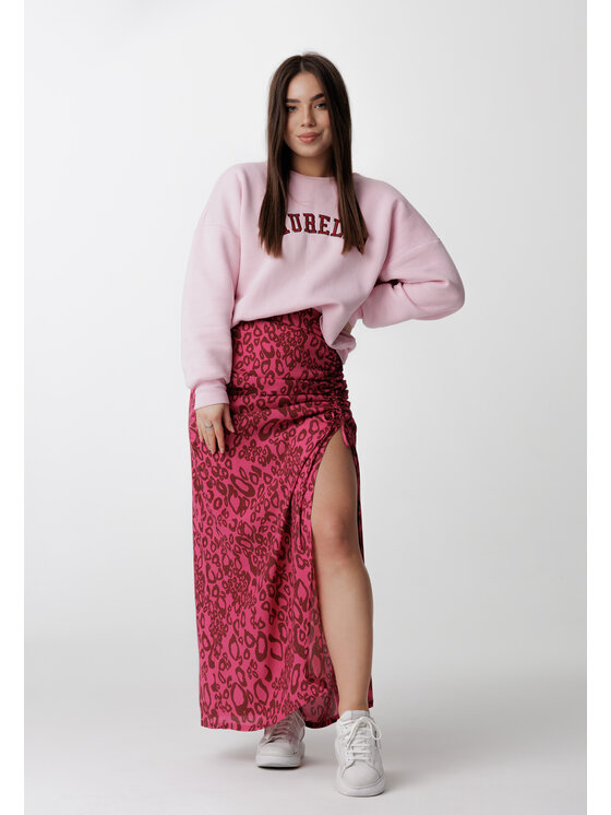 LAURELLA LAURELLA Sukně 7TU002 Růžová Regular Fit