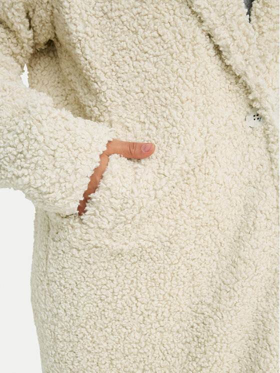 ONLY ONLY Kunstfellmantel Catalina 15322420 Beige Regular Fit