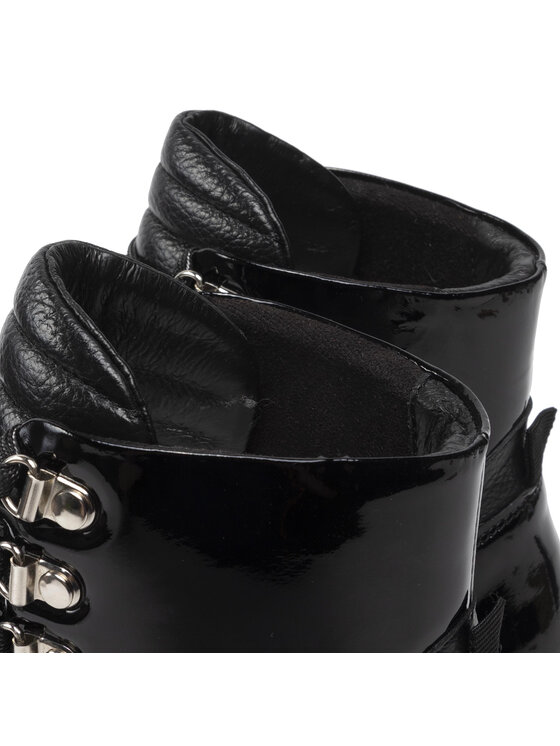 Eva Minge Eva Minge Schnürstiefeletten EM-08-12-001535 Schwarz