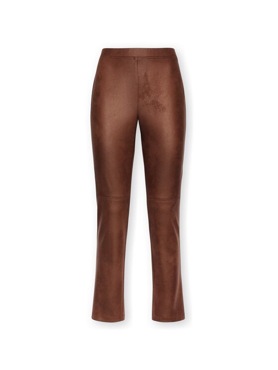 Elena Mirò Elena Mirò Pantaloni di tessuto P010Z000213N022 Marrone Slim Fit