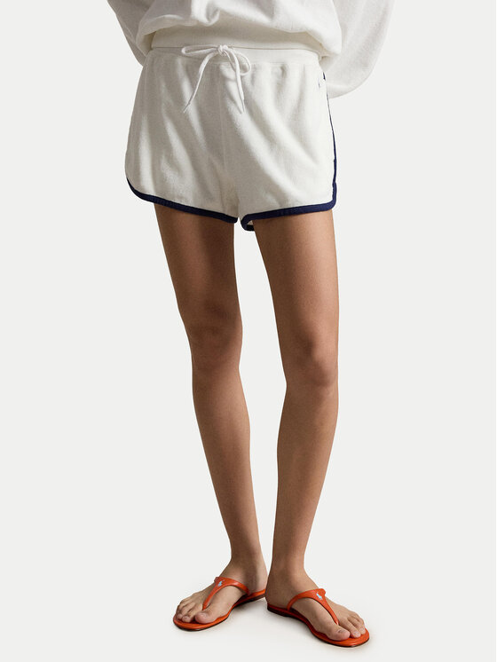 Polo Ralph Lauren Polo Ralph Lauren Sportiniai šortai 211A12956003 Balta Relaxed Fit