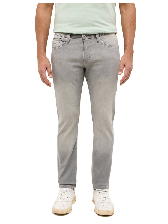 Mustang Mustang Jeansy Style Oregon Slim Szary Slim Fit