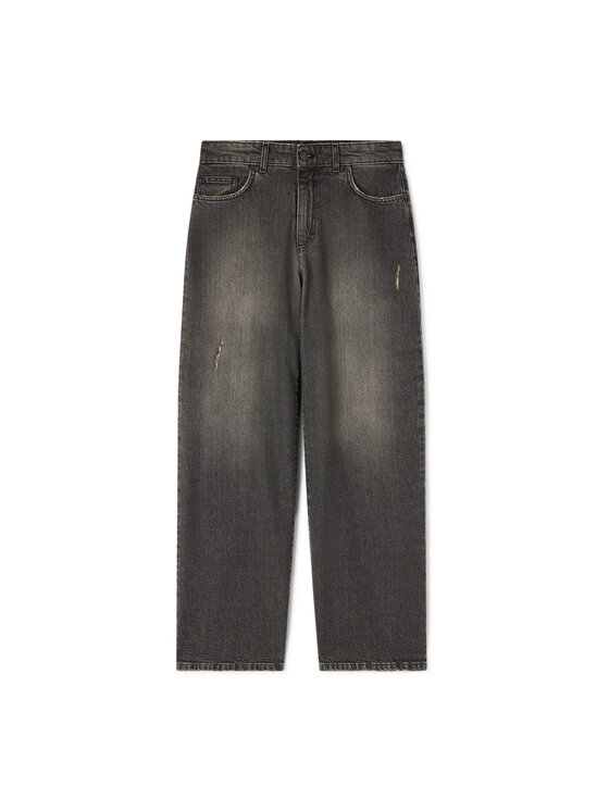Motivi Motivi Jeansy P40EQ005060N033 Czarny Over Fit