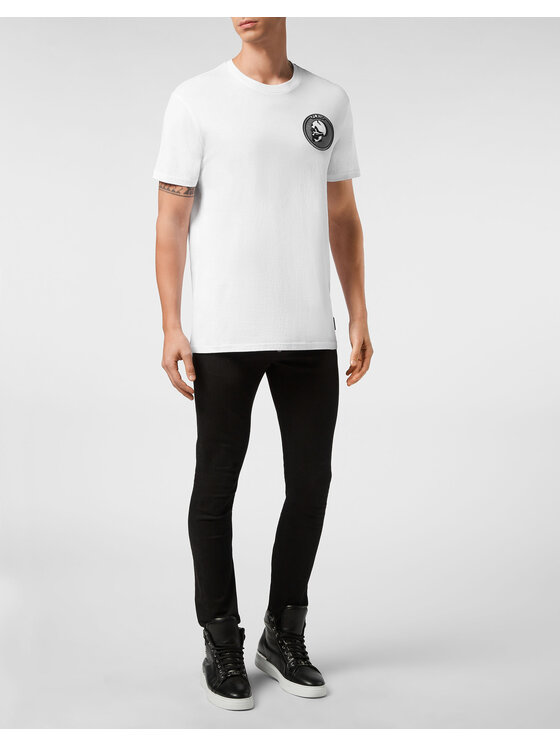 PHILIPP PLEIN PHILIPP PLEIN Tričko 11333 Biela Regular Fit