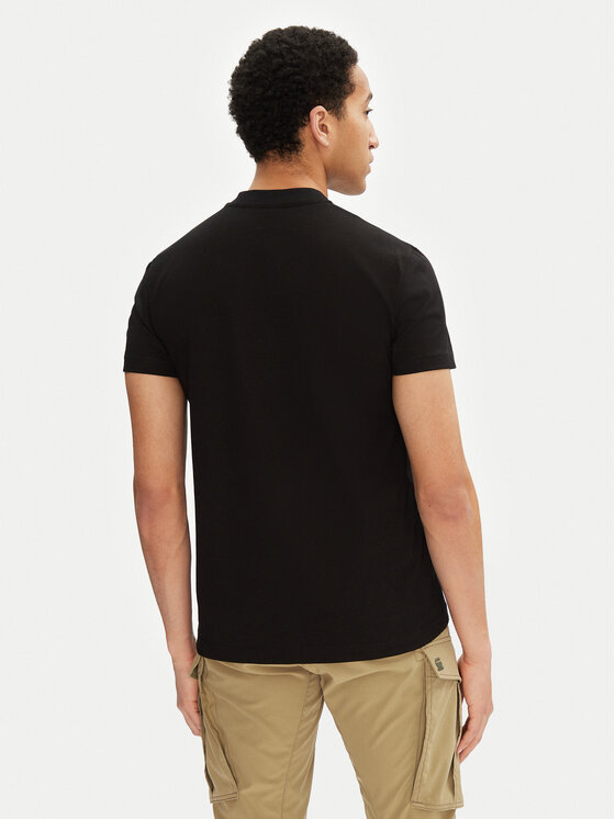 G-Star Raw G-Star Raw T-shirt Gauge D25972-C336 6484 Crna Regular Fit
