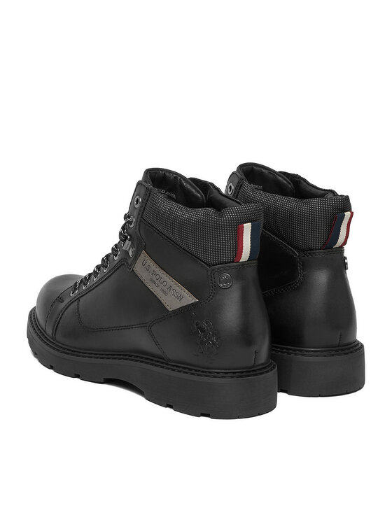 U.S. Polo Assn. U.S. Polo Assn. Šnurovacia obuv EO-PATRIZ003M/ELN1 Čierna